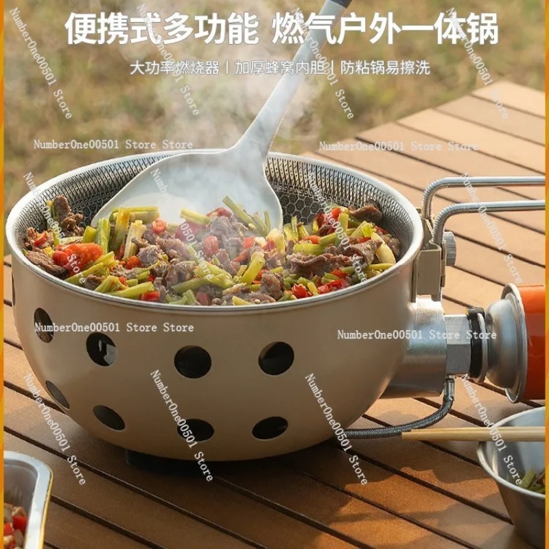 Camping Cooking Accessories Set - Set da Cucina Portatile per Campeggio