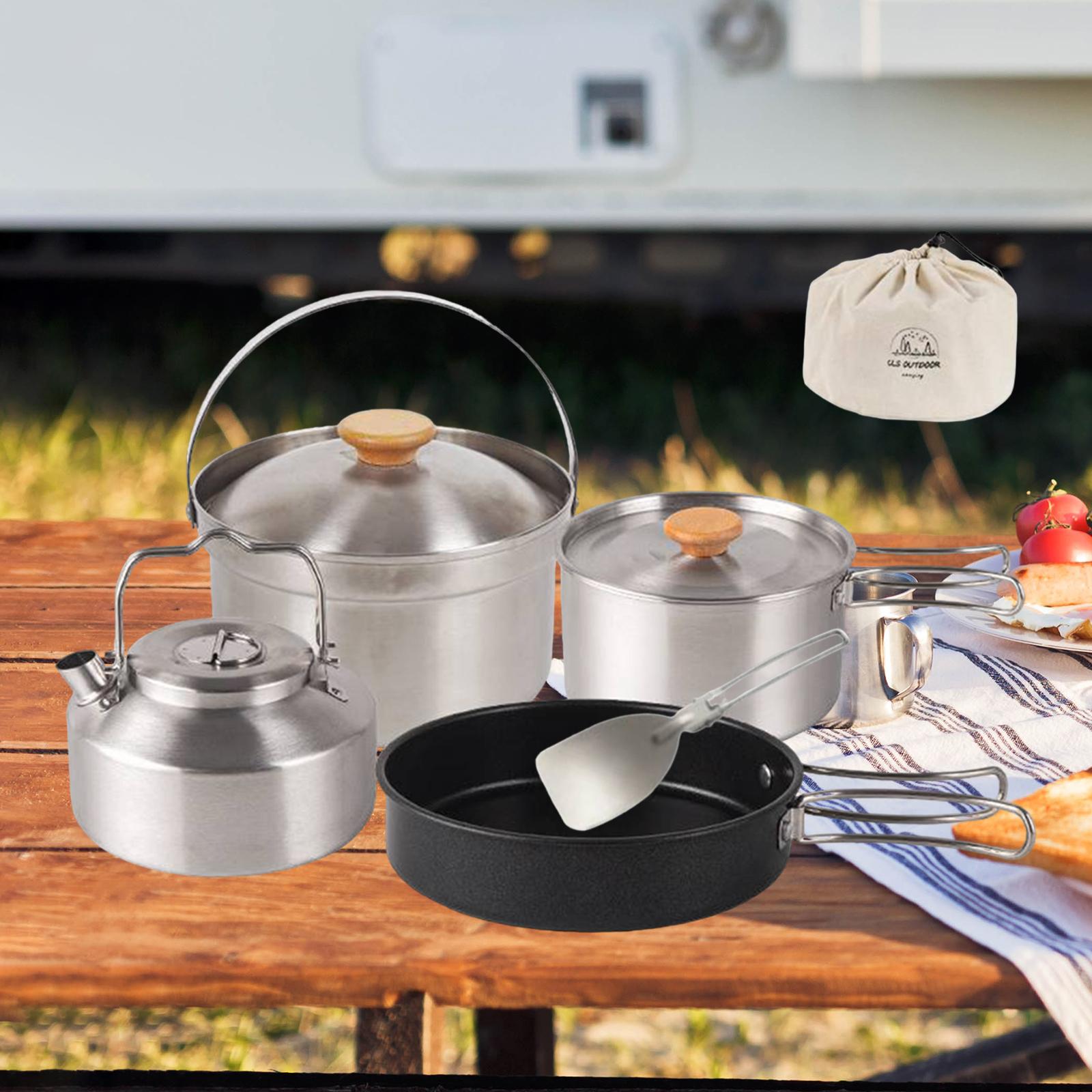 Campfire Cooking - Pentole da campeggio Attrezzatura da cucina