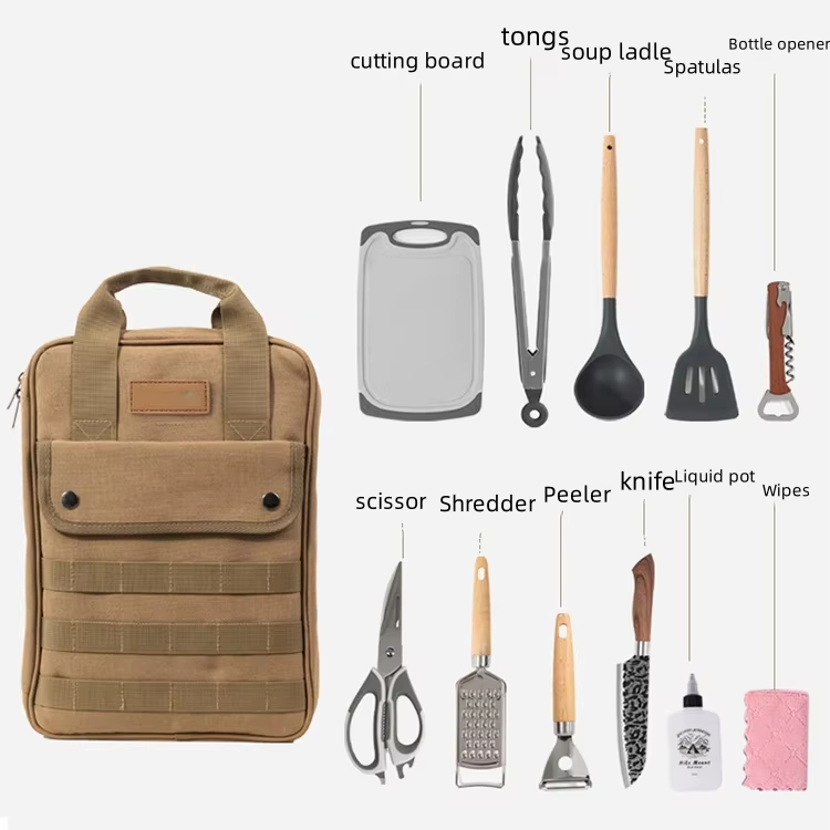 Camping Cooking Accessories Set - Set di accessori per utensili da