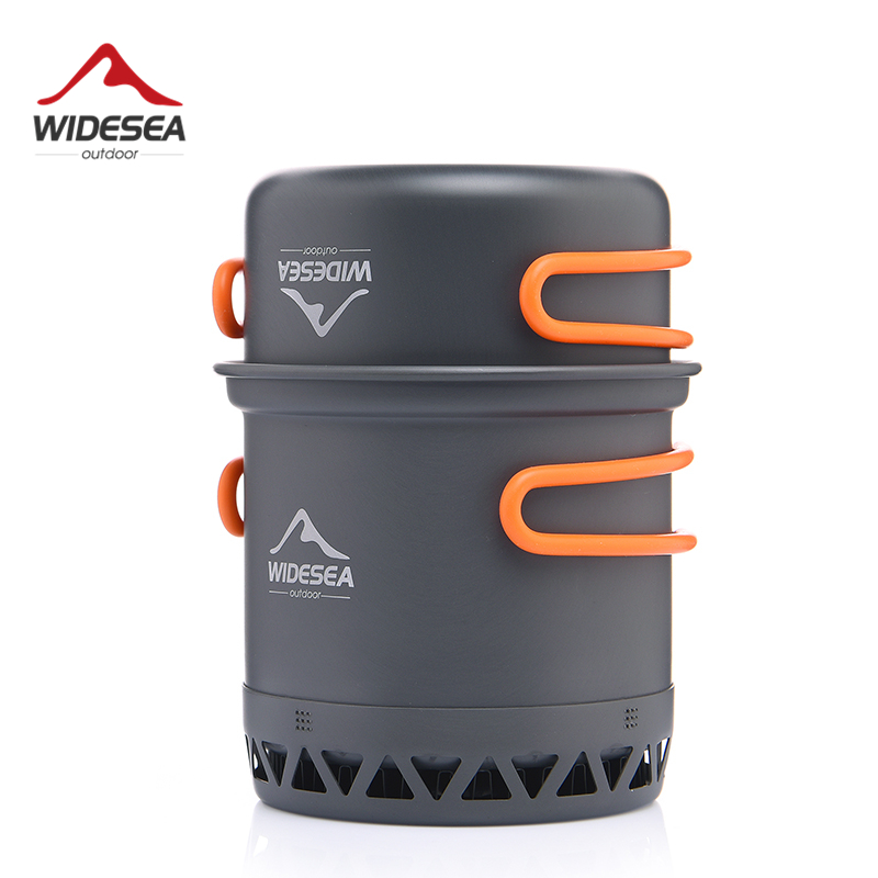 Quechua Camping Cooking Set - Widesea Pentola da campeggio 1.3L 2.3L