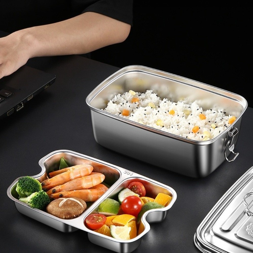 Camping Cooking Equipment - Scatola per il pranzo in acciaio