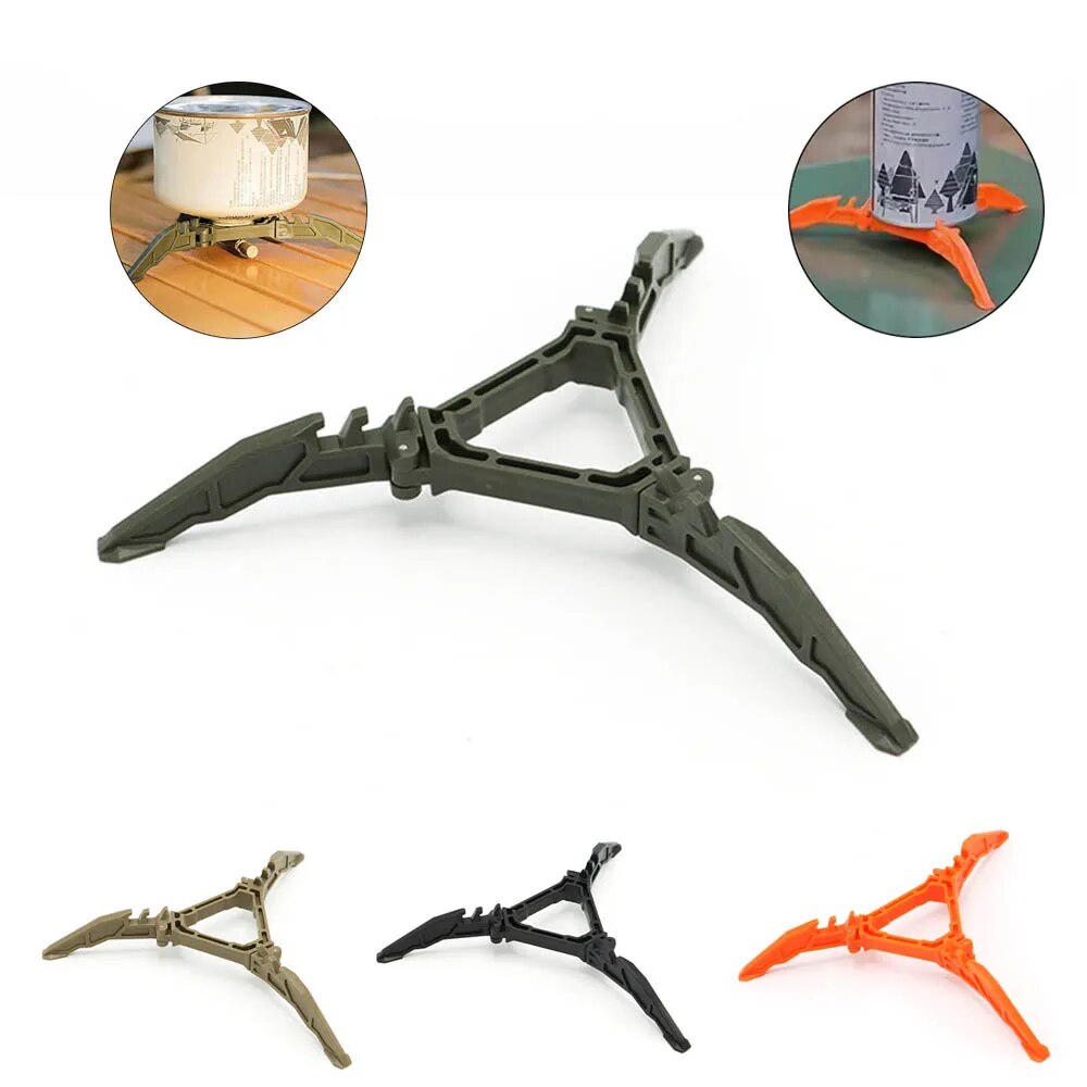 Camping Cooking Tripod - Staffa per serbatoio del gas Stabilizzatore