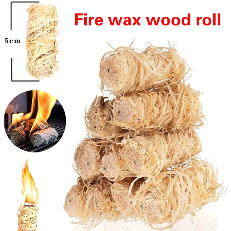 Charcoal Chimney Starter - 10/30/60 Pezzi Accendifuoco, Accendifuoco Naturali per