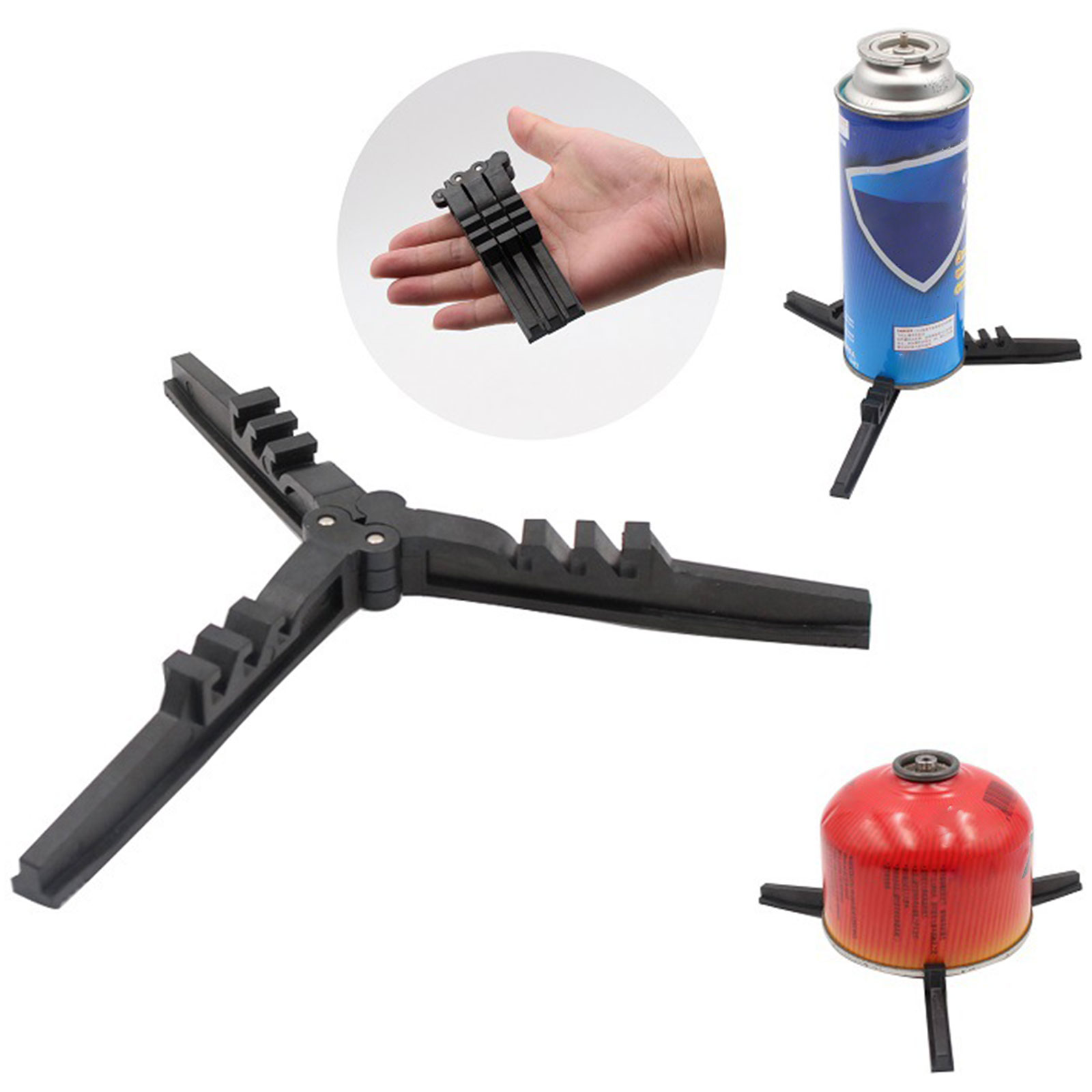 Camping Cooking Tripod - Supporto Treppiede per Bombola Gas da