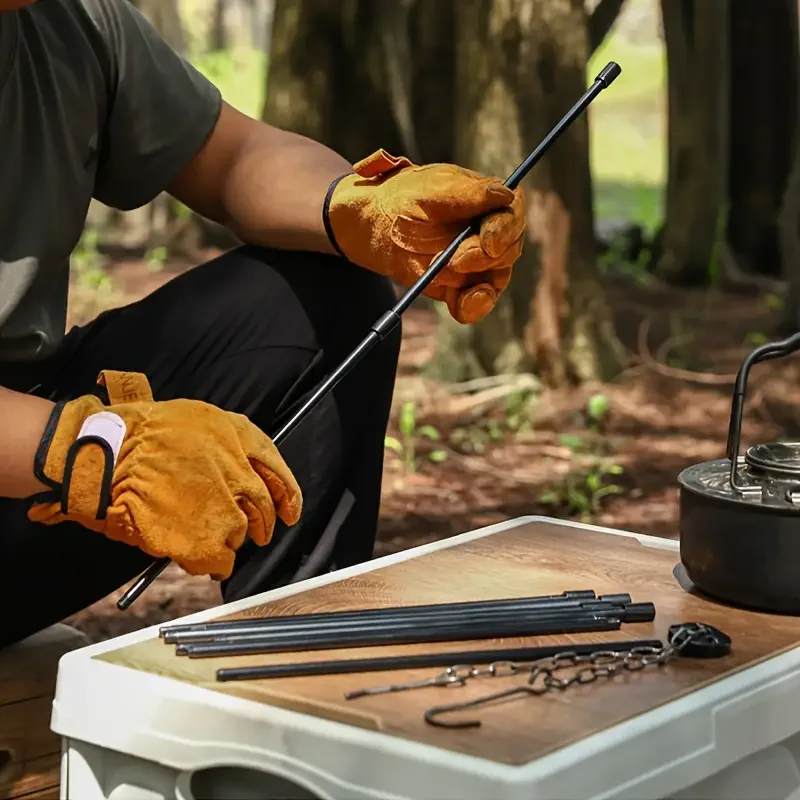 Campfire Cooking - Treppiede per falò da esterno di