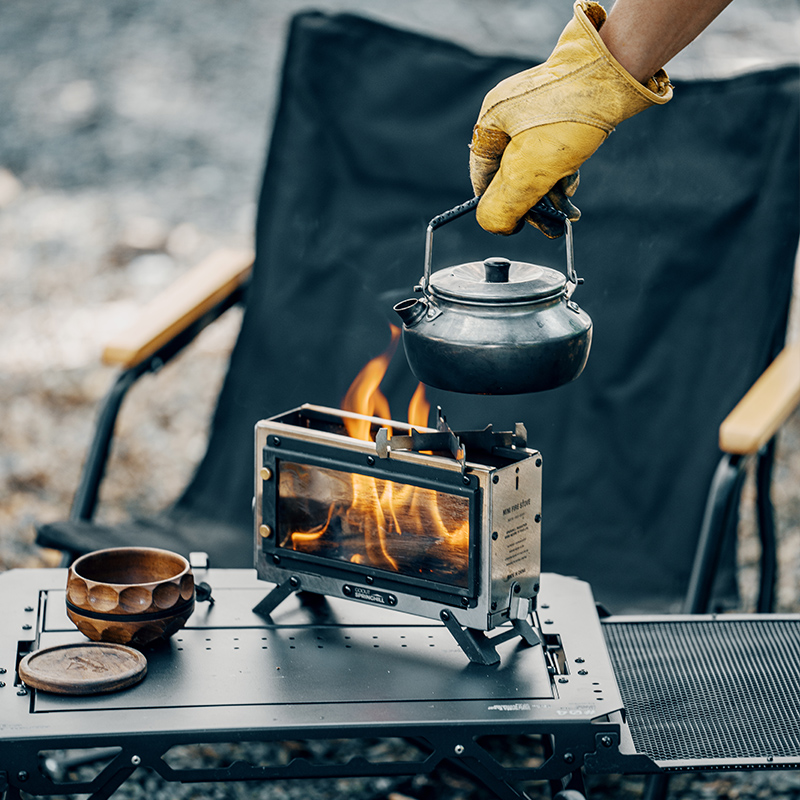 Campfire Cooking - Stufa a Legna Portatile Goout Springhill,