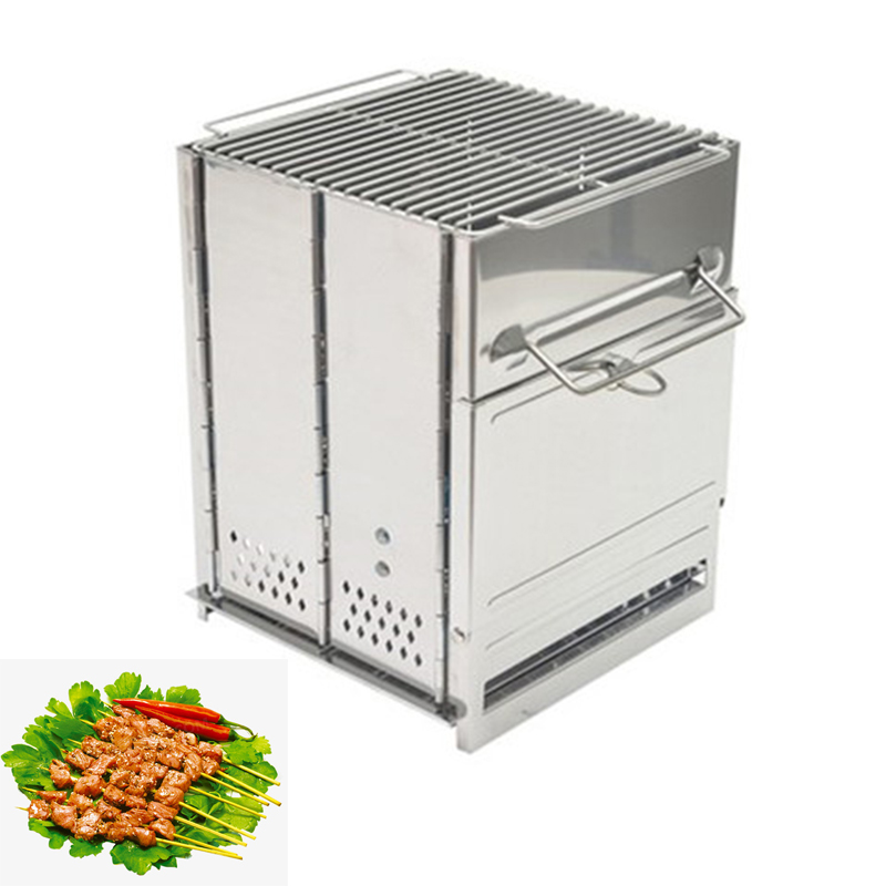 Camping Cooking Equipment - Stufa a Legna per Campeggio, Attrezzatura