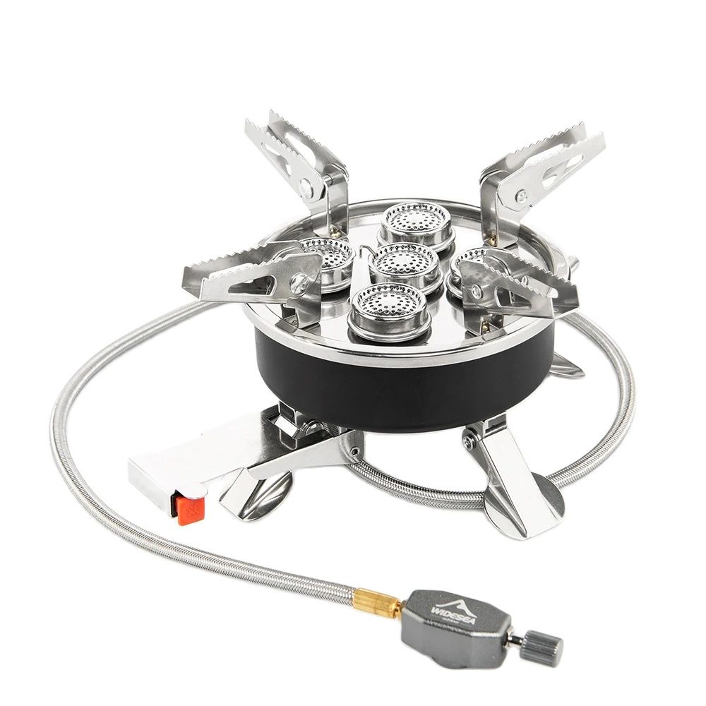 Camping Cooking Plate - Widesea Camping 5in1 Fornello a gas