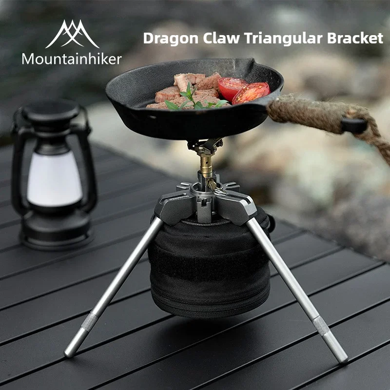 Camping Cooking Tripod - Supporto per Treppiede MOUNTAINHIKER, Supporto Multifunzionale
