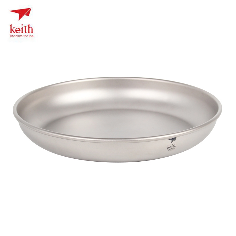 Camping Cooking Disc - Keith Piatto in titanio Piatti da