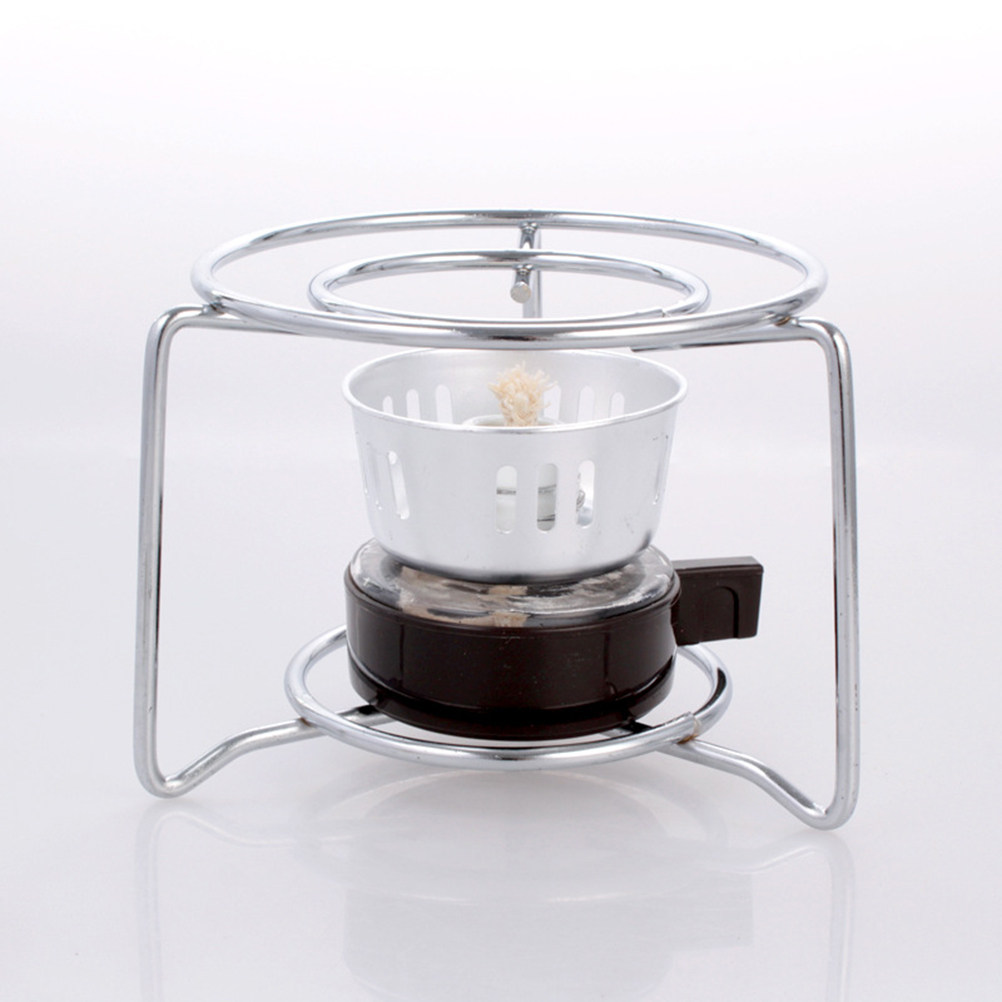 Camping Cooking Alcohol - Supporto Rotondo in Acciaio Inox per