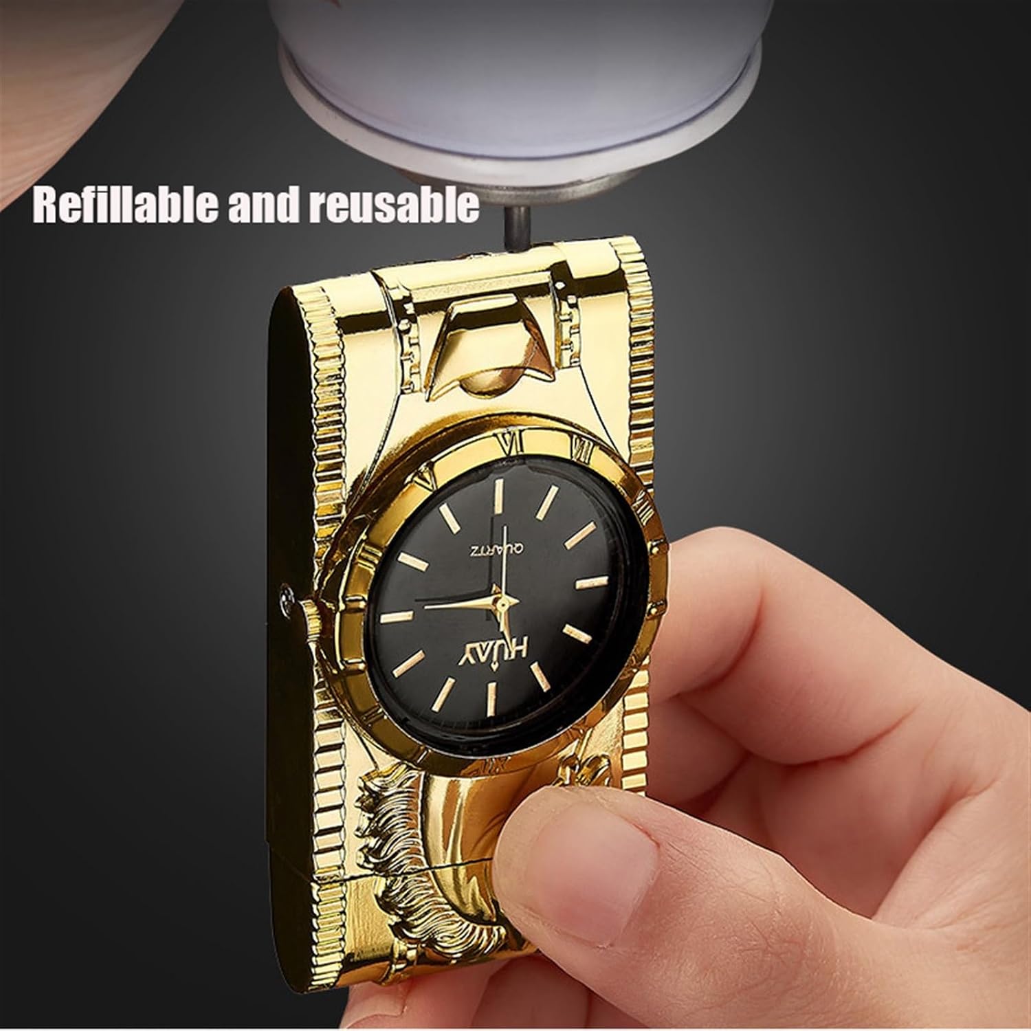 Camping Cooking Candle - Accendino a Forma di Orologio con
