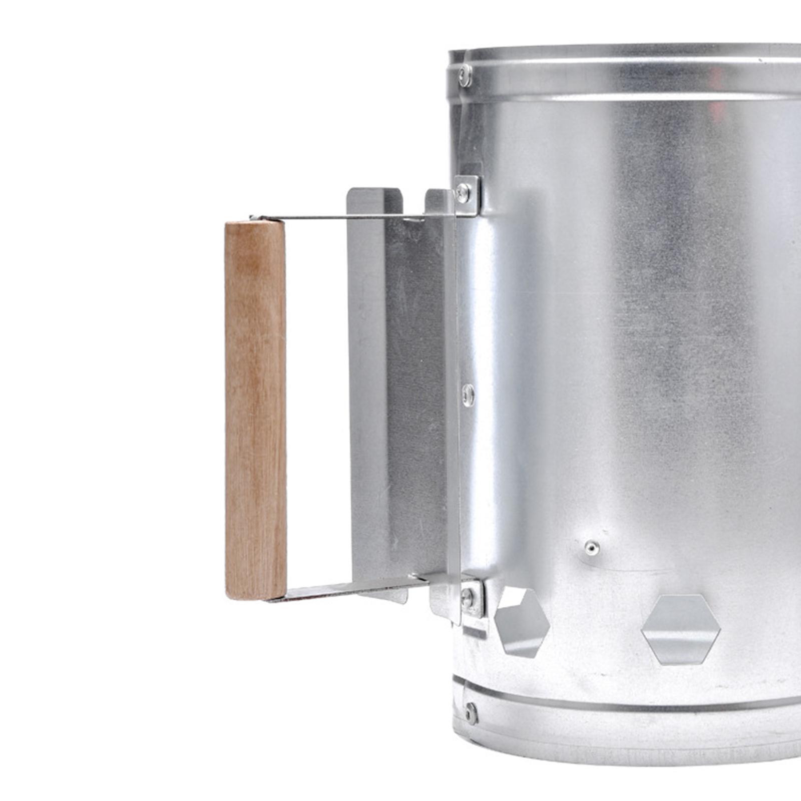 Charcoal Chimney Starter - Barbecue BBQ Avviamento camino Griglia a