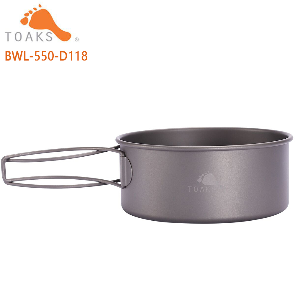 TOAKS BWL-550 di Titanio di Ca - Camping Outdoor Cooking Equipment recensione e prezzo