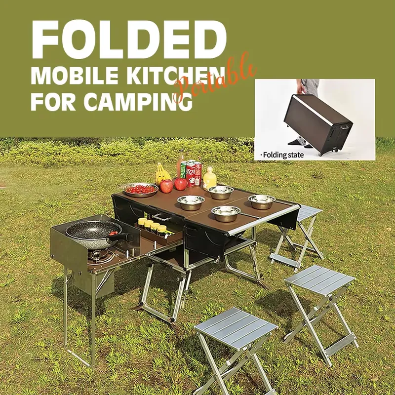 Set da Cucina Pieghevole di Al - Quality Camping Cooking Set recensione e prezzo