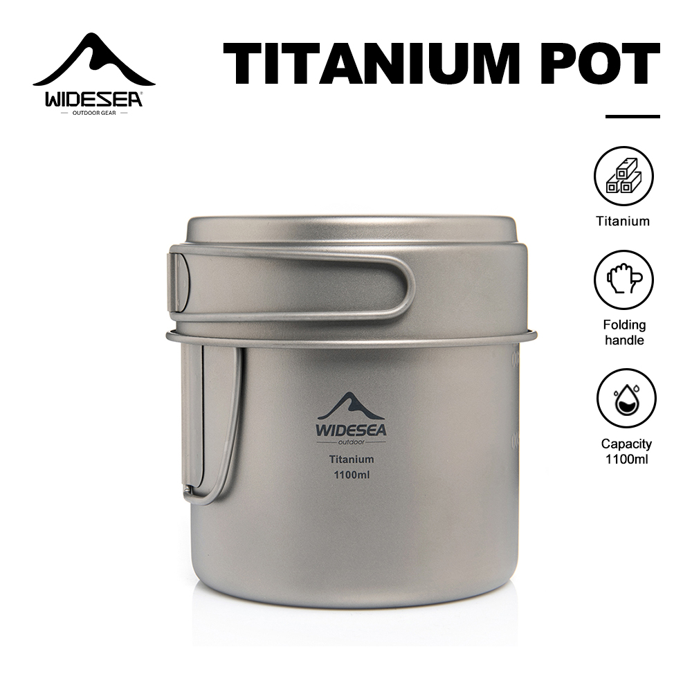 Widesea Pentola da campeggio u - Camping Outdoor Cooking Equipment recensione e prezzo