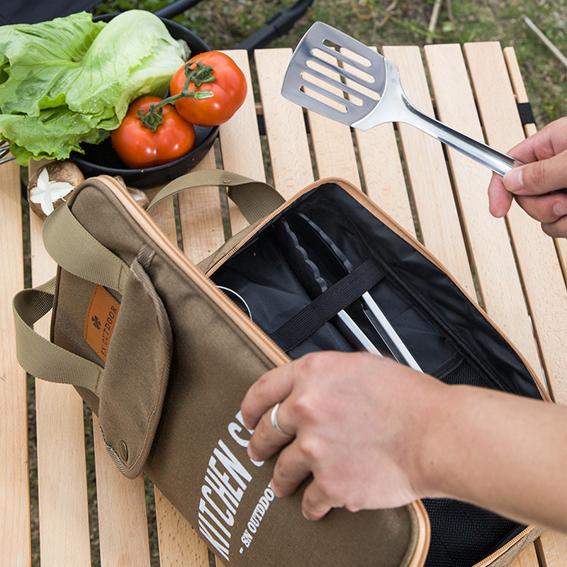 Set da Cucina da Campeggio 8 P - Camping Cooking Accessories Set recensione e prezzo