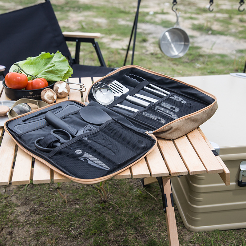 Set da Cucina da Campeggio 8 P - Camping Cooking Accessories Set recensione e prezzo