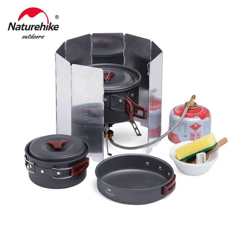 Naturehike Camping Pot ultrale - Quechua Camping Cooking Set recensione e prezzo