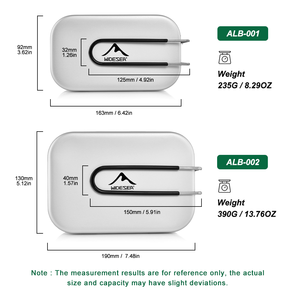 Lunch Box in alluminio puro co - Camping Cooking Candle recensione e prezzo