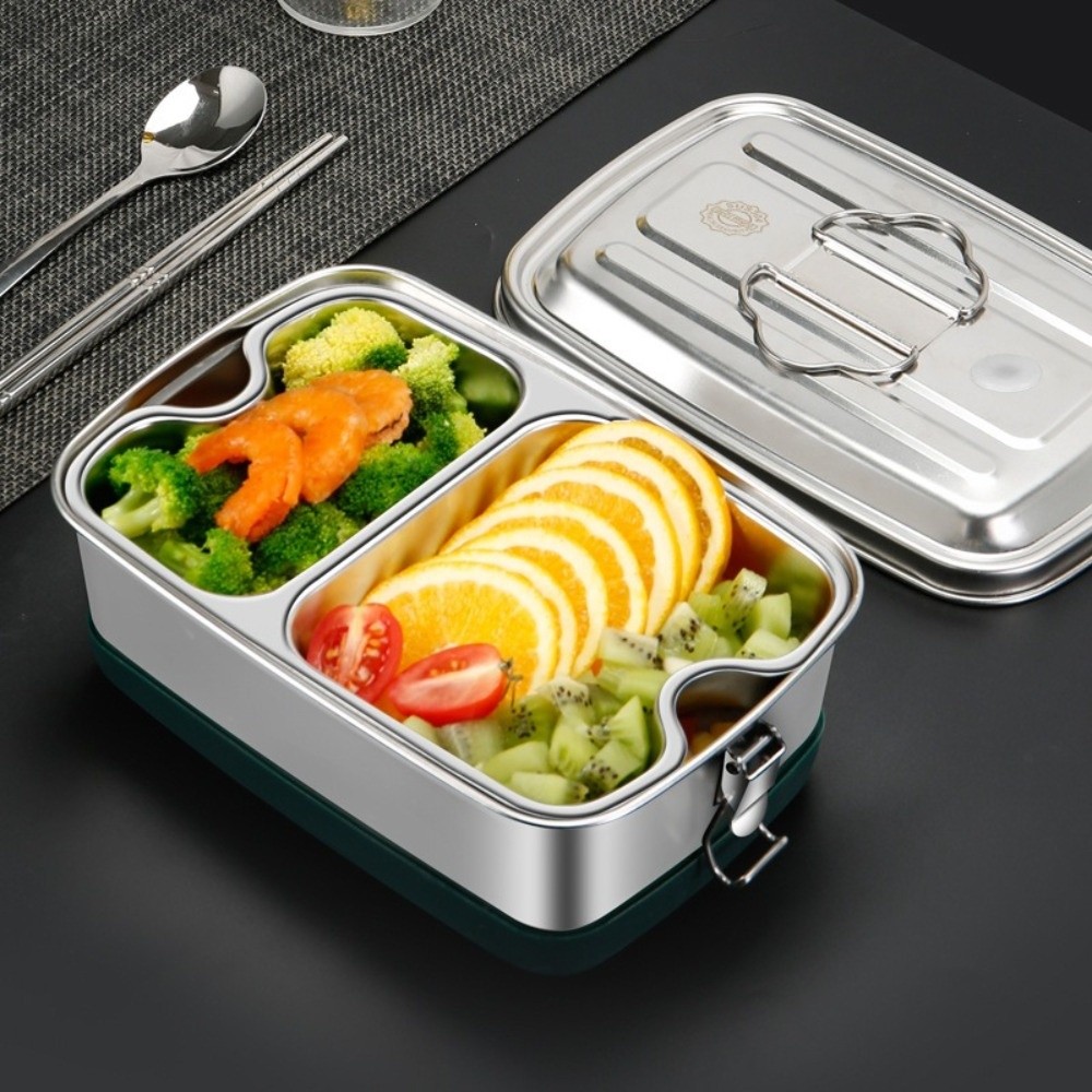 Scatola per il pranzo in accia - Camping Cooking Equipment recensione e prezzo
