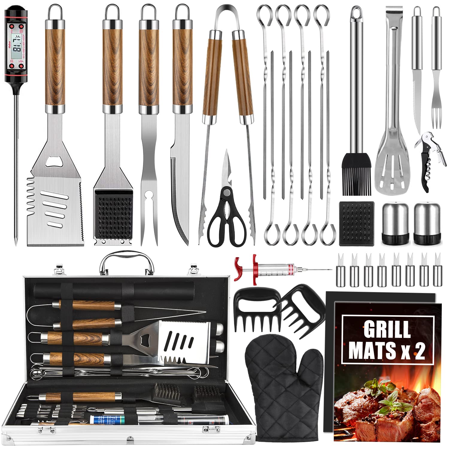 Set di accessori per griglia p - Camping Cooking Accessories Set recensione e prezzo