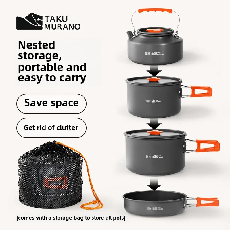 Set di stoviglie da esterno di - Quality Camping Cooking Set recensione e prezzo