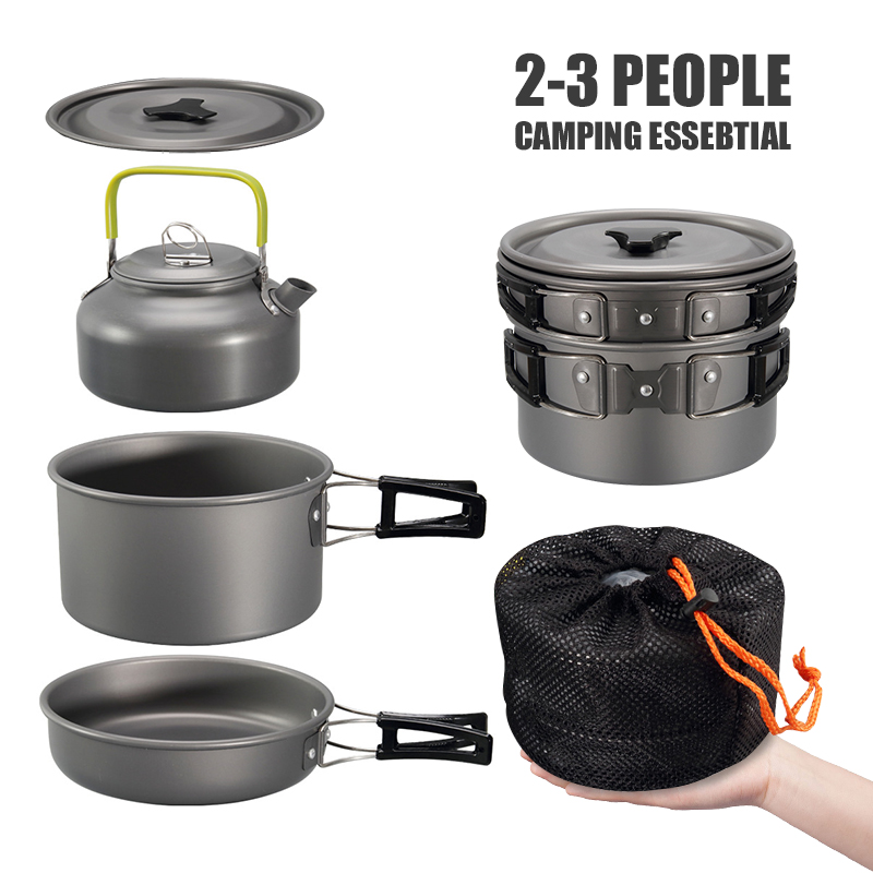 WESTTUNE Kit di pentole da cam - Camping Cooking Equipment recensione e prezzo