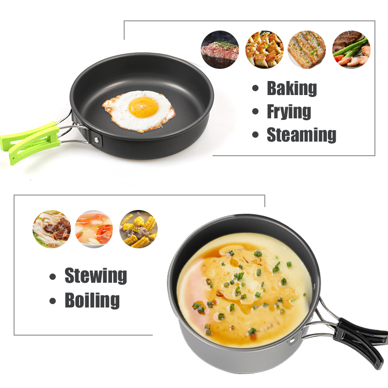 WESTTUNE Kit di pentole da cam - Camping Cooking Equipment recensione e prezzo