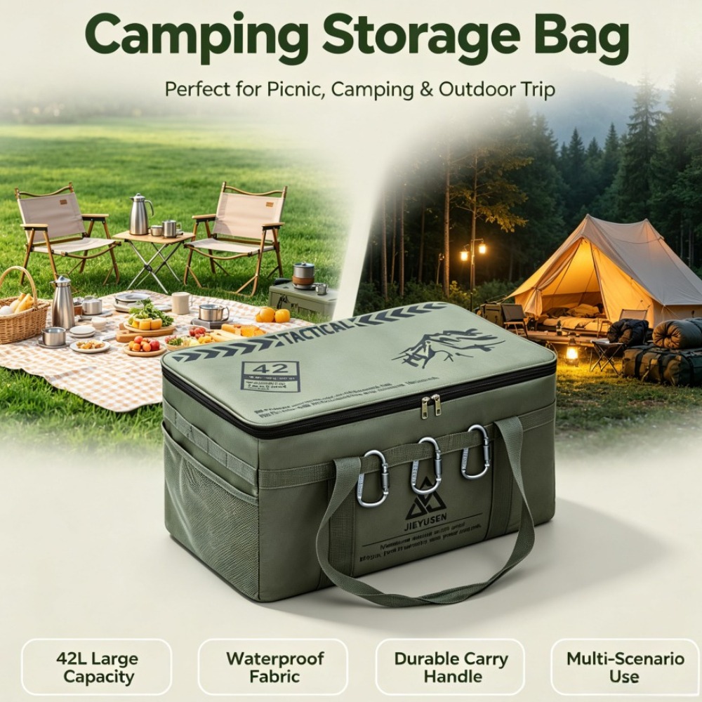 Borsa Portaoggetti Pieghevole  - Camping Outdoor Cooking Equipment recensione e prezzo