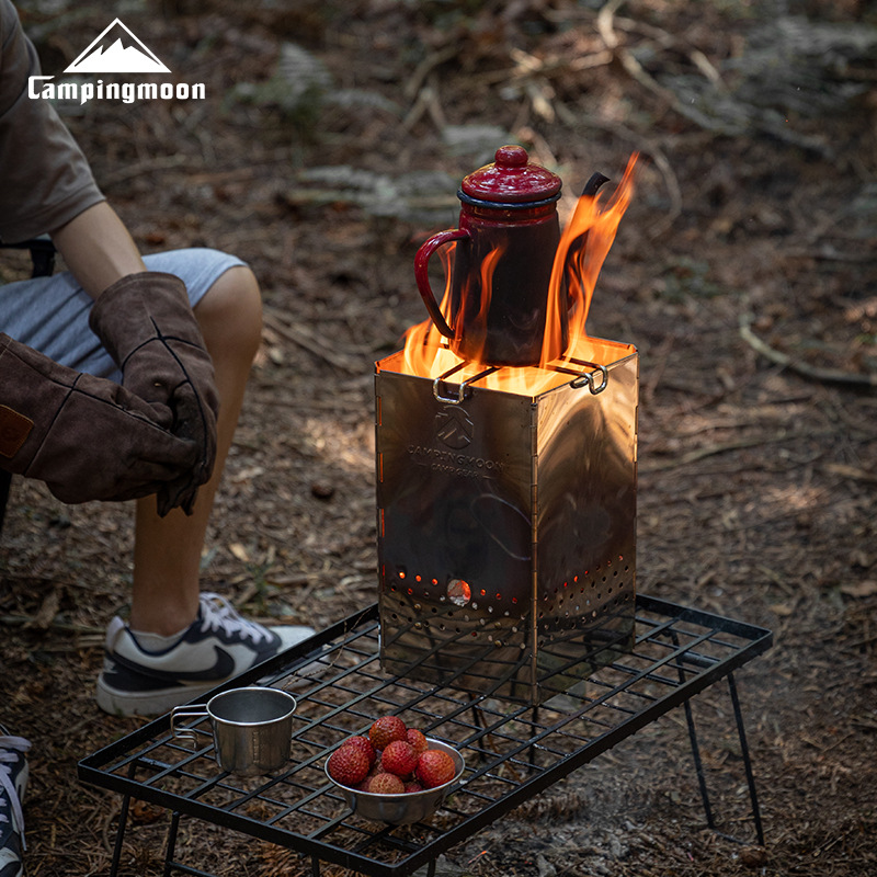 MT-18 CAMPINGMOON Accenditore  - Charcoal Chimney Starter recensione e prezzo