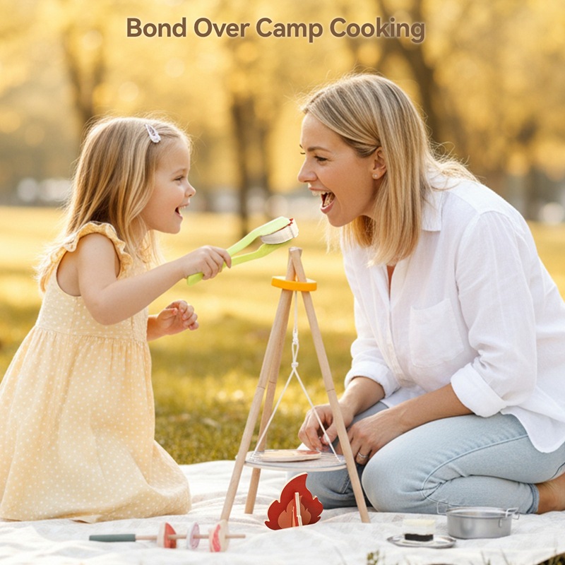 Set Giocattolo da Campeggio in - Camping Cooking Kids recensione e prezzo