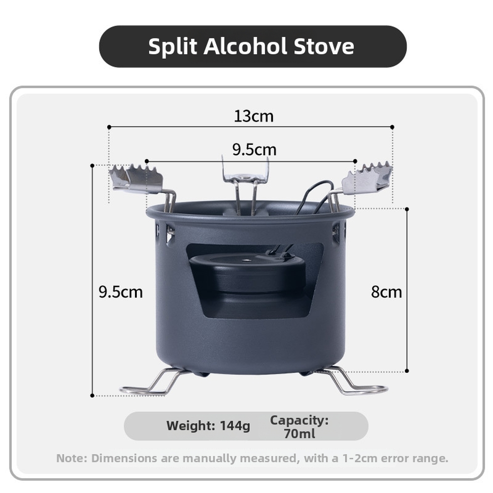 Fornello pieghevole per mini-c - Camping Cooking Alcohol recensione e prezzo