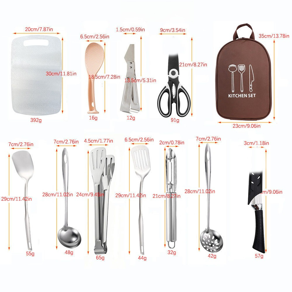 Borsa per la Conservazione deg - Quechua Camping Cooking Set recensione e prezzo