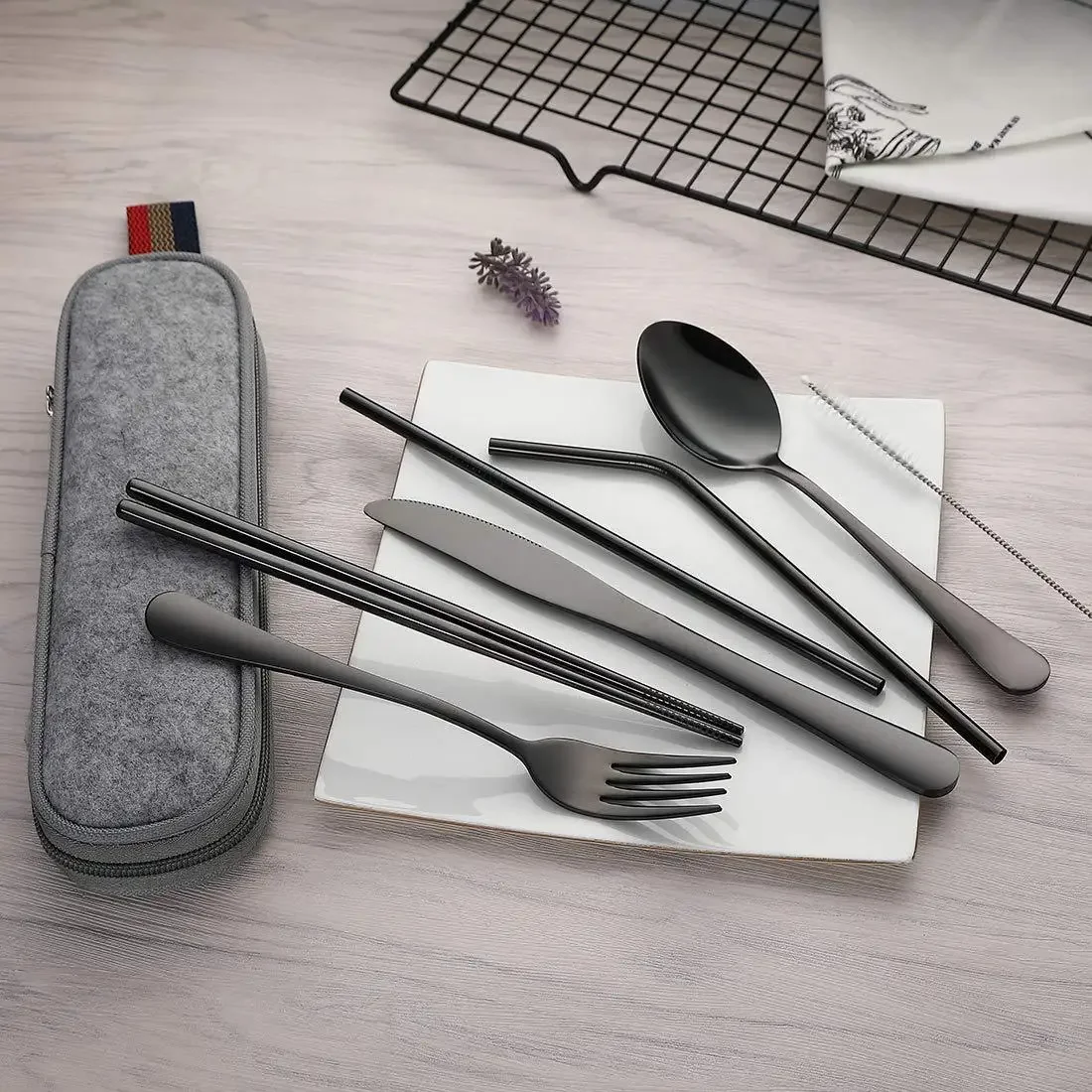 8 Pz/set Stoviglie Riutilizzab - Camping Cooking Knife Set recensione e prezzo