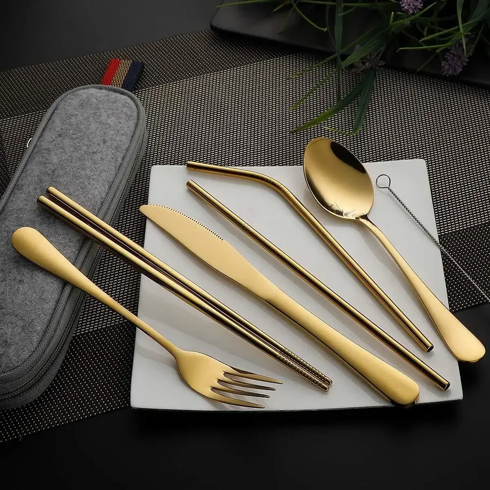 8 Pz/set Stoviglie Riutilizzab - Camping Cooking Knife Set recensione e prezzo