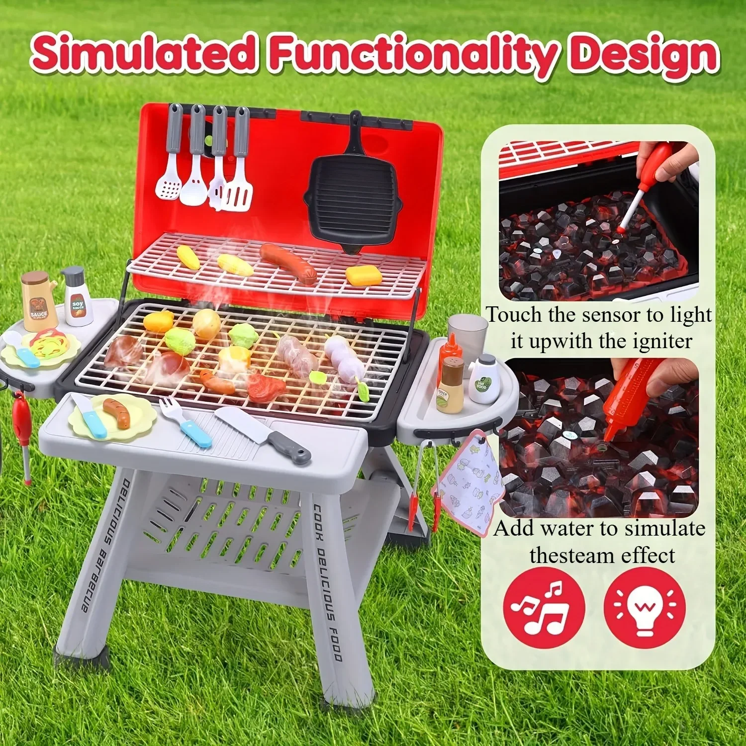 Set di giocattoli per barbecue - Camping Cooking Kids recensione e prezzo