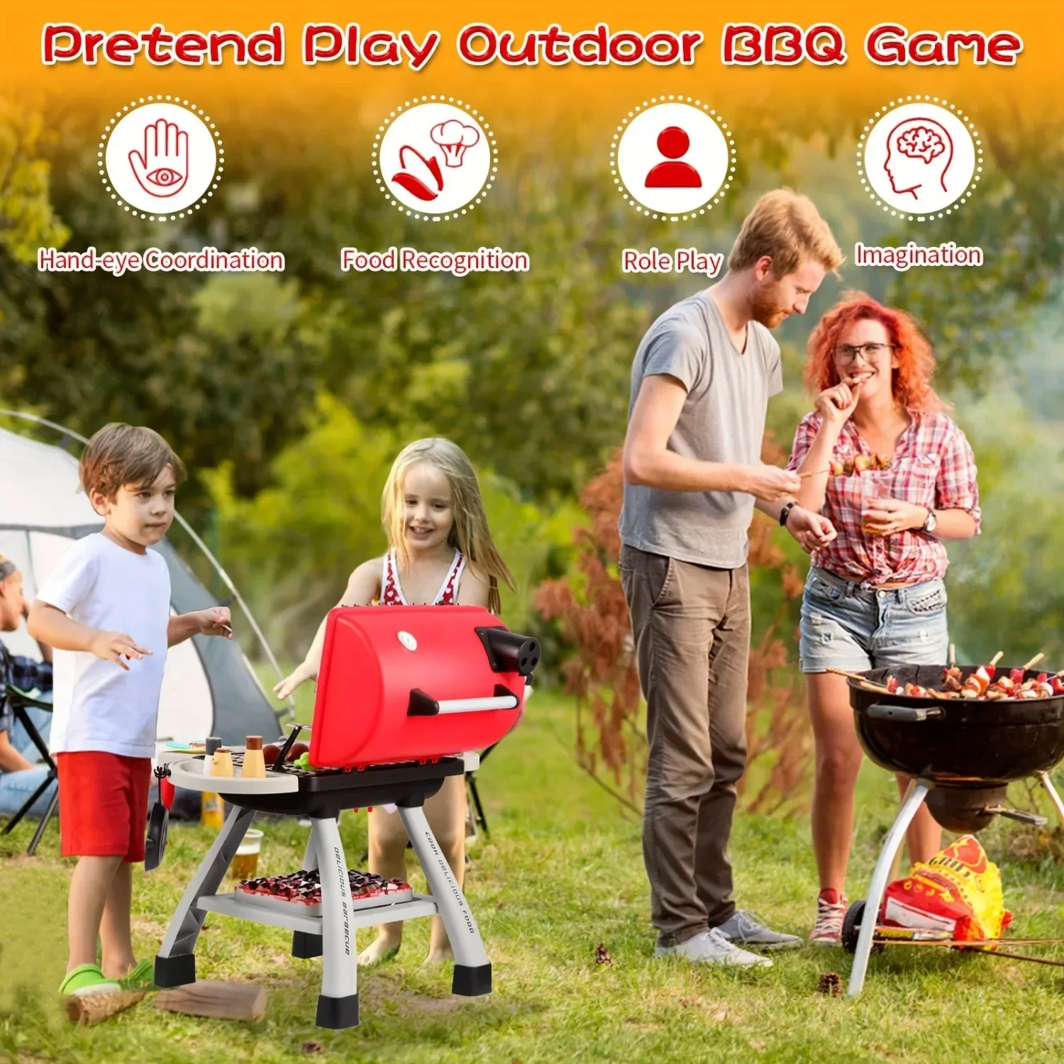 Set di giocattoli per barbecue - Camping Cooking Kids recensione e prezzo