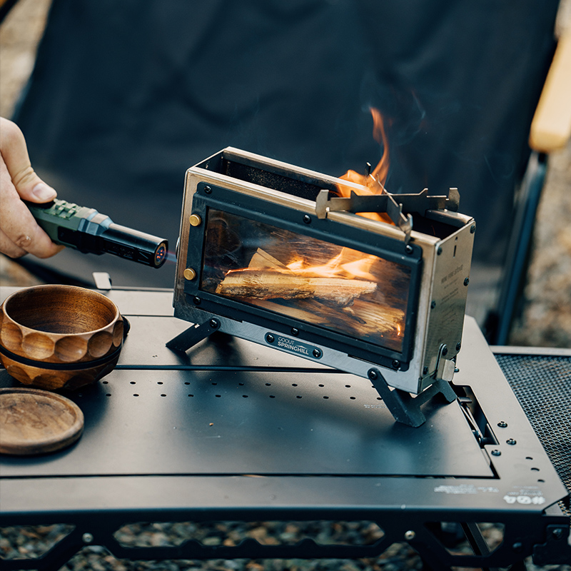 Stufa a Legna Portatile Goout  - Campfire Cooking recensione e prezzo