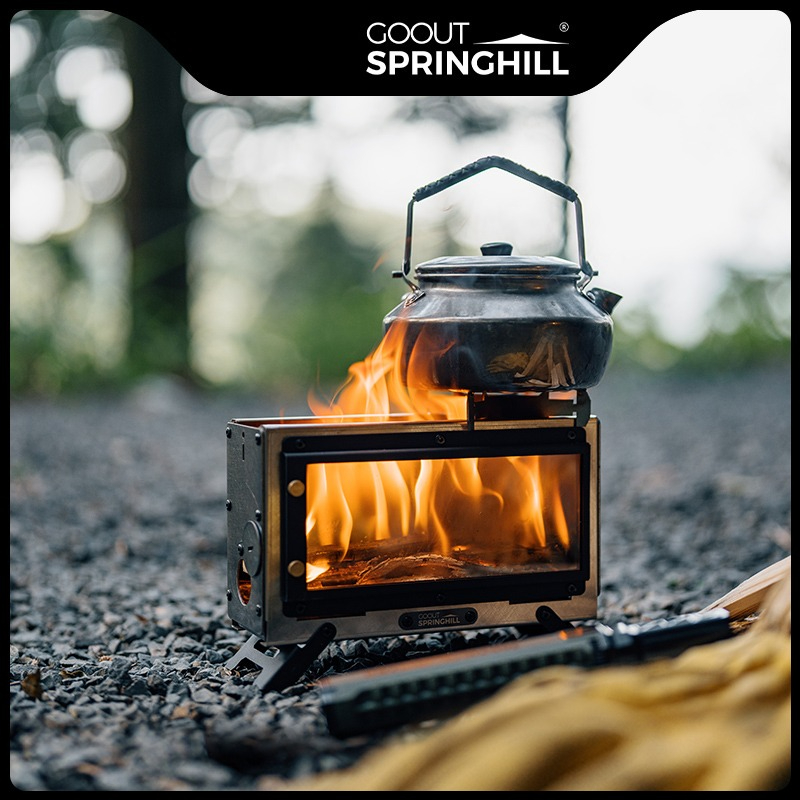 Stufa a Legna Portatile Goout  - Campfire Cooking recensione e prezzo