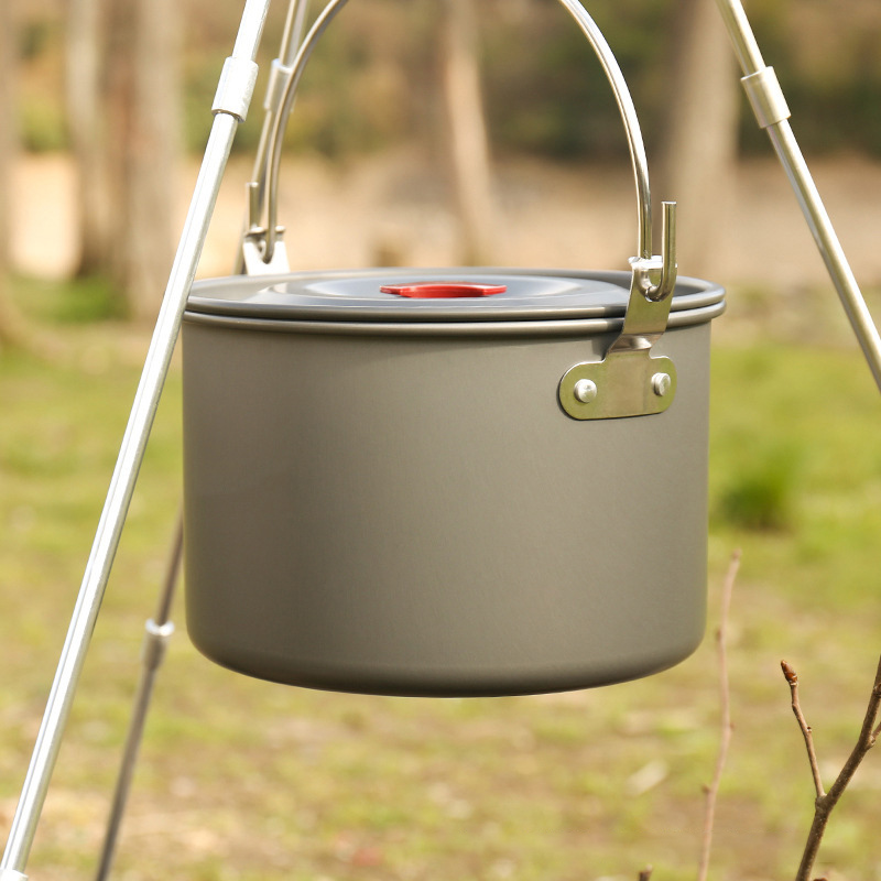 Pentole da Campeggio Sospese d - Camping Cooking Tripod recensione e prezzo