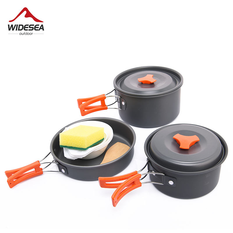 Widesea Set di pentole da camp - Camping Cooking Accessories Set recensione e prezzo