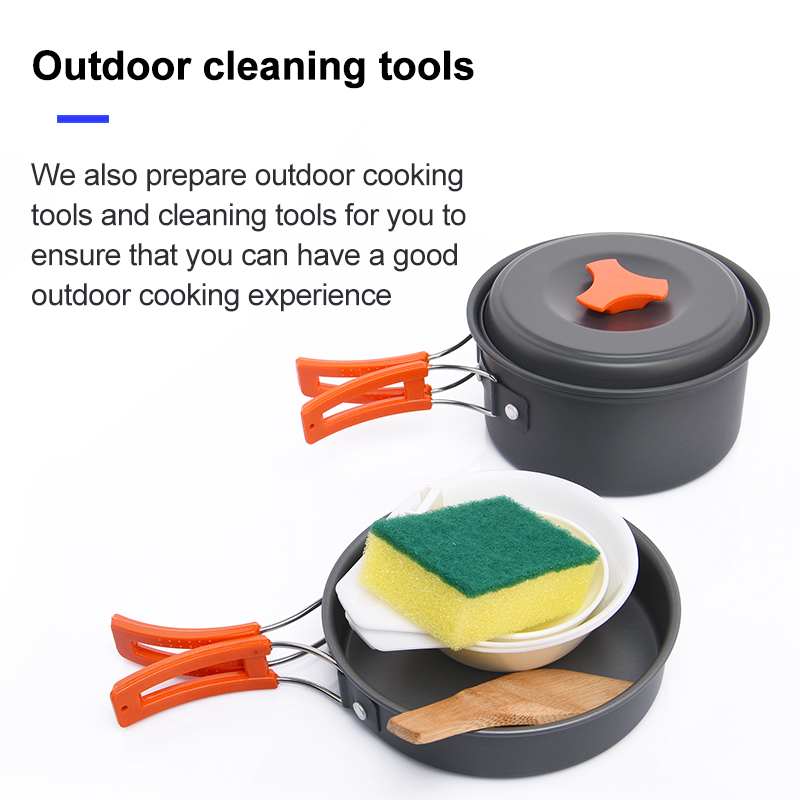 Widesea Set di pentole da camp - Camping Cooking Accessories Set recensione e prezzo