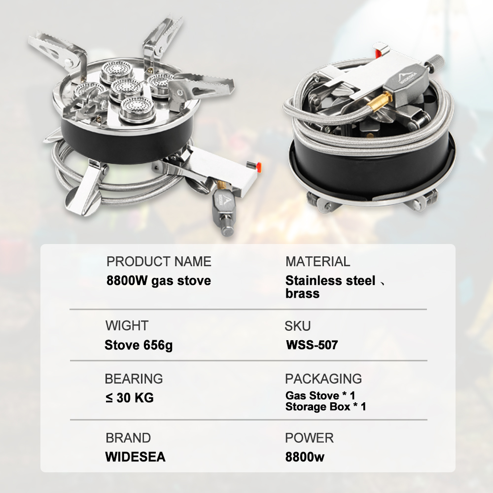 Widesea Camping 5in1 Fornello  - Camping Cooking Plate recensione e prezzo