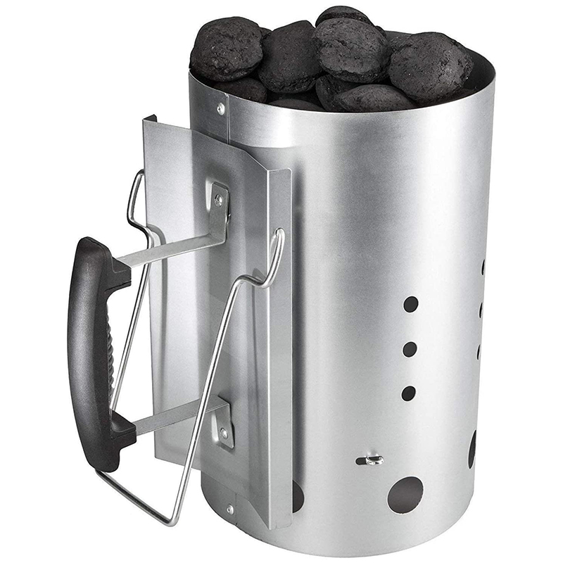 Avviamento camino con maniglia - Charcoal Chimney Starter recensione e prezzo