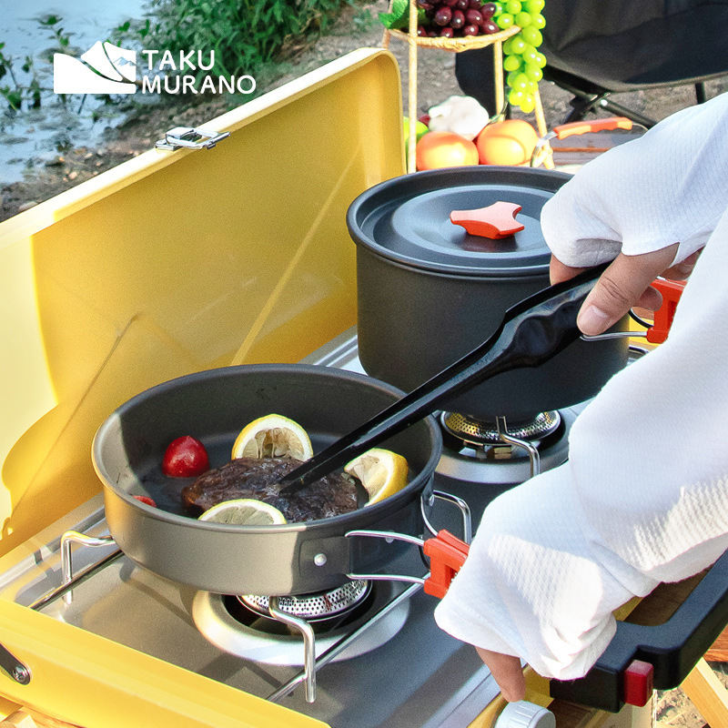 Set di pentole da campeggio, s - Camping Cooking Accessories Set recensione e prezzo