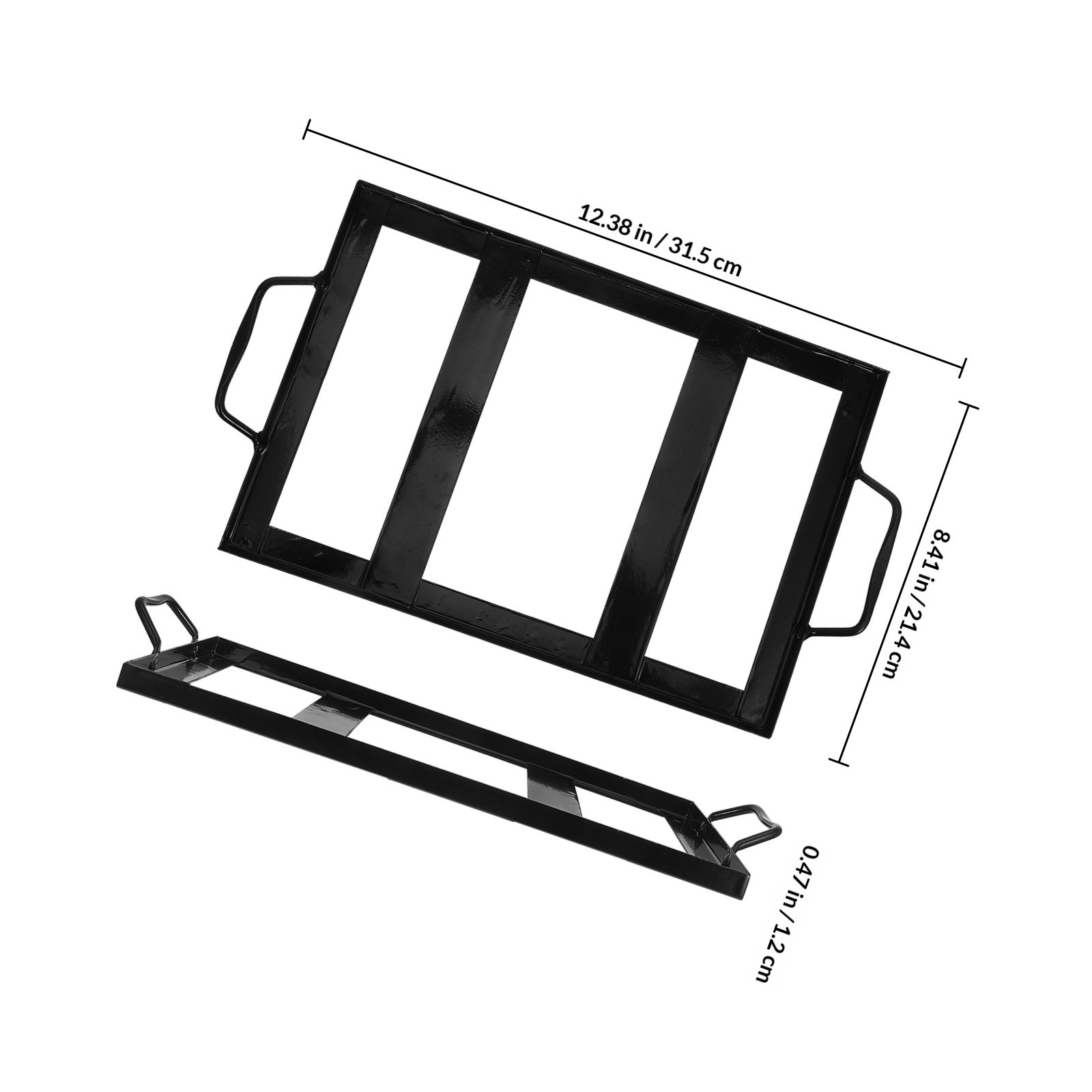 Porta Sale in Ferro Nero Smalt - Camping Cooking Plate recensione e prezzo