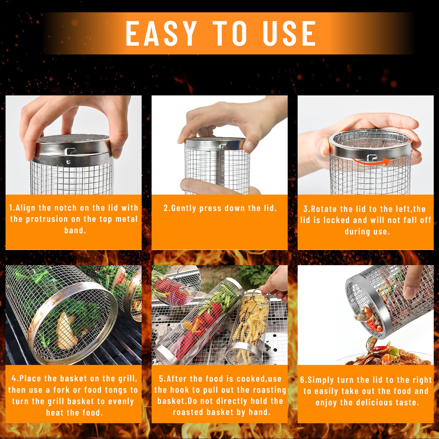 Cestini per grigliare da 2 pez - Camping Cooking Candle recensione e prezzo