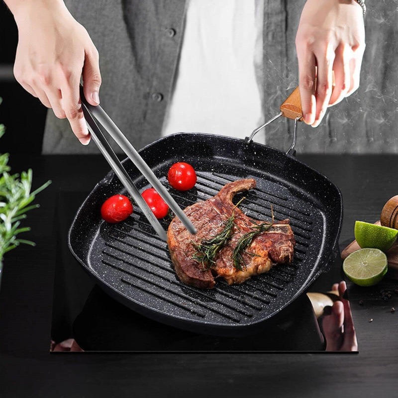 Padella Quadrata per Grigliare - Skillet Cast Iron Camp recensione e prezzo