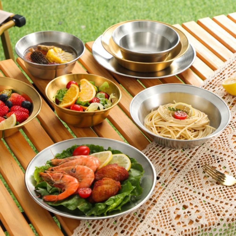 Set di posate in acciaio inox, - Camping Cooking Disc recensione e prezzo